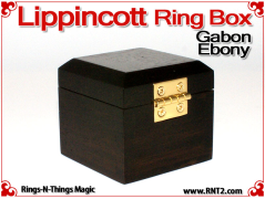 Lippincott Ring Box | Gabon Ebony 2